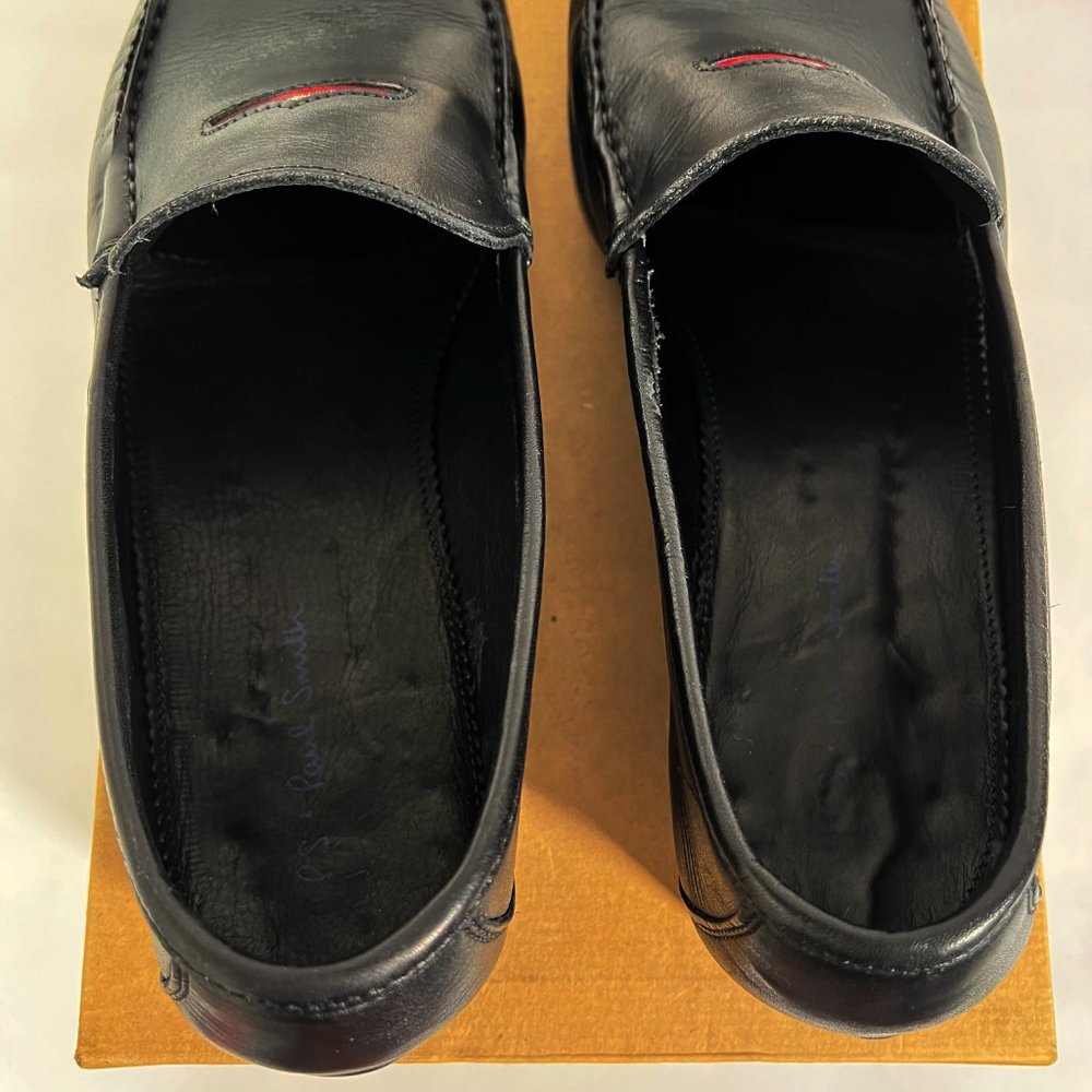 ❤️SOLD❤️Paul Smith Mens Black Leather Jasper S2XD Dress Shoes Size 8 - Picture 7 of 12